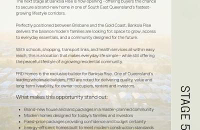 4-Bedroom, 2-Bathroom House in Banksia Rise - Stage 5A, Greenbank, QLD