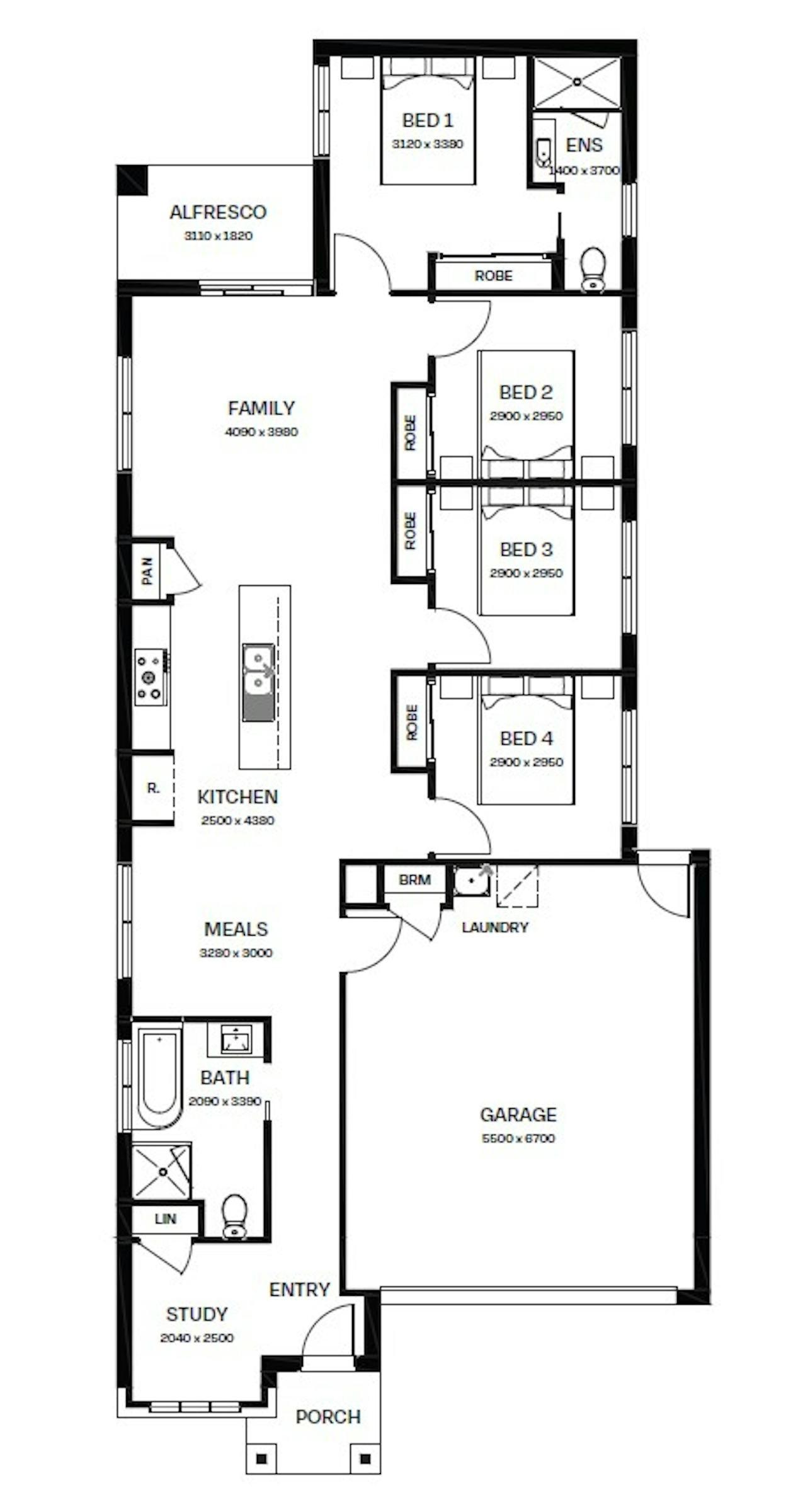 Floor Plan 1
