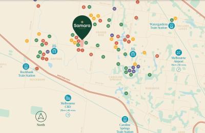 3-Bedroom, 2-Bathroom House in SAMARA RISE, FRASER RISE, VIC