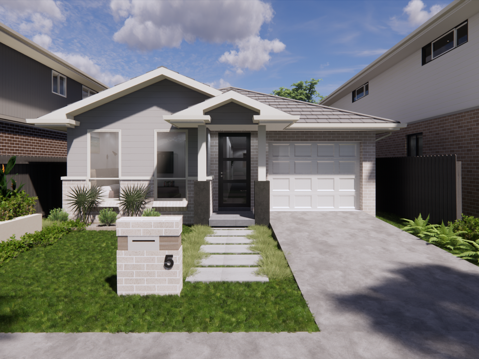 Capri 3 Bedroom 2 Bathroom Single Storey House