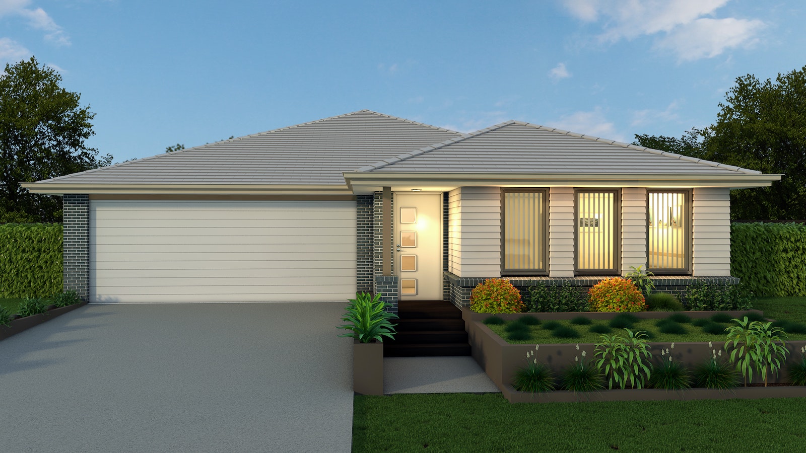 Silver 21 4 Bedroom 2 Bathroom Single Storey House